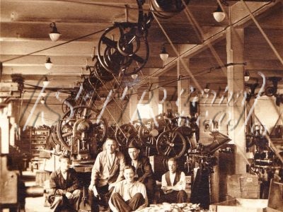 Paulus-Fabrik im Jahr 1934